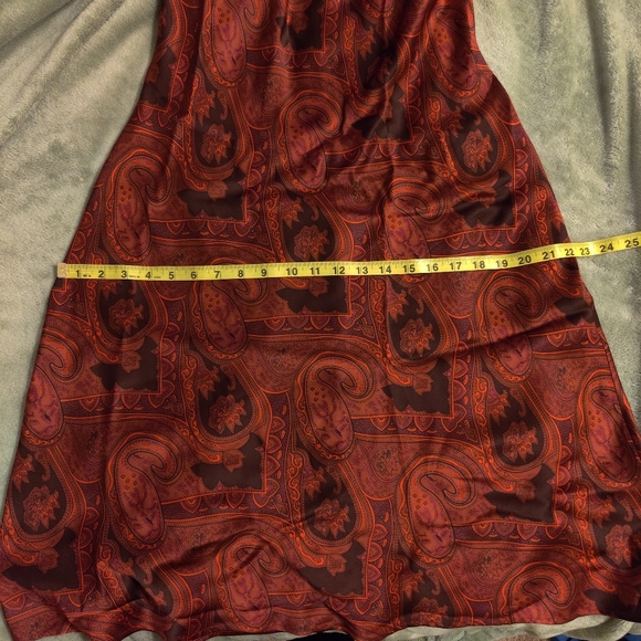 SOLD.......Stunning Silk Halter Dress - Picture 13 of 15